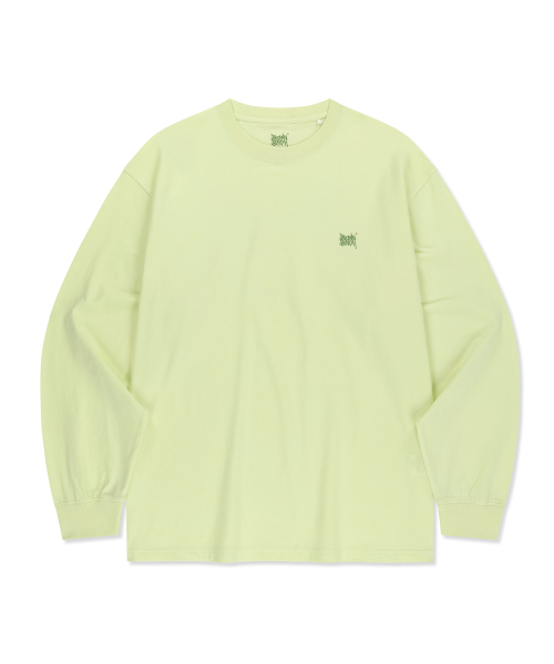 BROWNBREATH(ブラウンブレス)の「PATCHWORK CHECK TAG LONGSLEEVE - LIME(Tシャツ/カットソー・レディース・その他・SMALL/MEDIUM/LARGE/X-LARGE)」の2枚目の写真