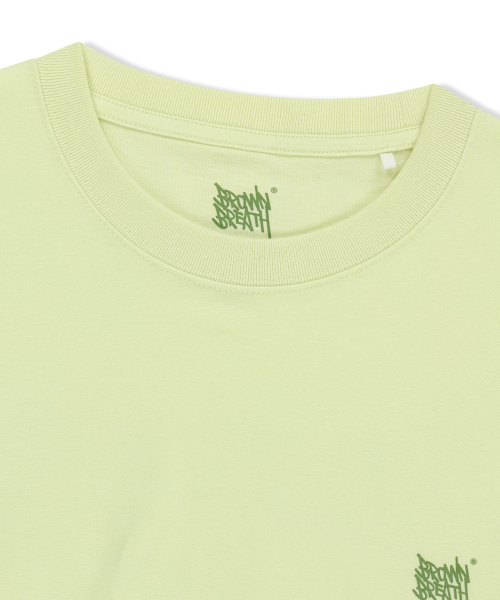 BROWNBREATH(ブラウンブレス)の「PATCHWORK CHECK TAG LONGSLEEVE - LIME(Tシャツ/カットソー・レディース・その他・SMALL/MEDIUM/LARGE/X-LARGE)」の3枚目の写真