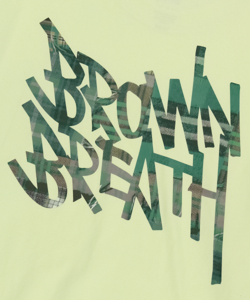 BROWNBREATH(ブラウンブレス)の「PATCHWORK CHECK TAG LONGSLEEVE - LIME(Tシャツ/カットソー・レディース・その他・SMALL/MEDIUM/LARGE/X-LARGE)」の6枚目の写真