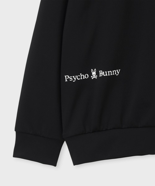 Psycho Bunny（サイコバニー）の「[WEB限定]タイポエンブレム ダンボールパーカ（パーカー・メンズ・ブラック/チャコールグレー・FREE）」の7枚目の写真