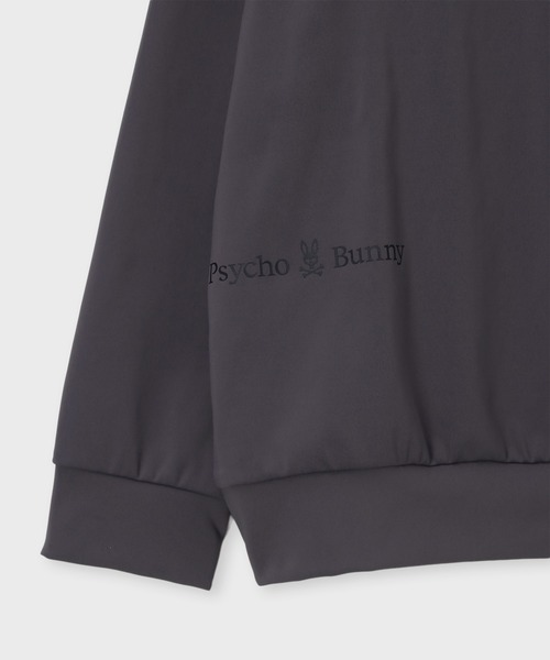 Psycho Bunny（サイコバニー）の「[WEB限定]タイポエンブレム ダンボールパーカ（パーカー・メンズ・ブラック/チャコールグレー・FREE）」の18枚目の写真
