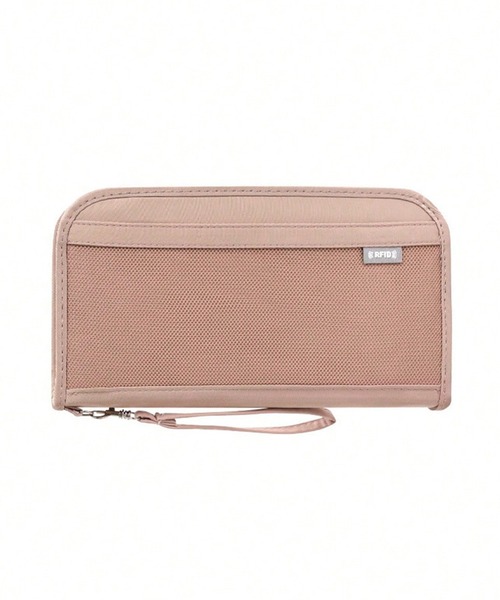 CALIFORNIA OUTFITTERS（カリフォルニア アウトフィッターズ）の「1D4-MT【RFIDブロッキング】メッシュ ストラップ付パスポートケース（パスポートケース・レディース・グレー/ブラック/ピンク/グリーン・ONESIZE）」の6枚目の写真