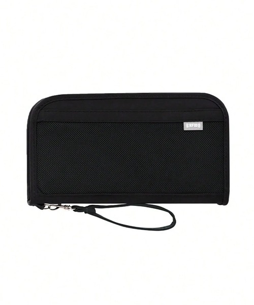 CALIFORNIA OUTFITTERS（カリフォルニア アウトフィッターズ）の「1D4-MT【RFIDブロッキング】メッシュ ストラップ付パスポートケース（パスポートケース・レディース・グレー/ブラック/ピンク/グリーン・ONESIZE）」の12枚目の写真