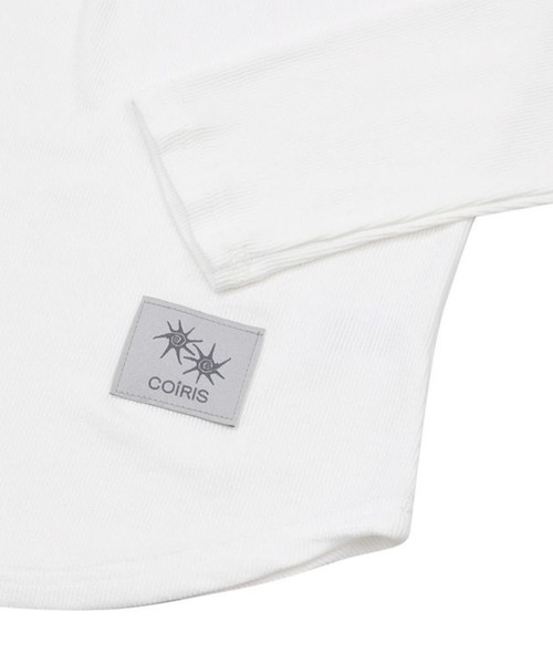 COIRIS_(コイリス)の「◇COIRIS◇ブランド直輸入正規品/アリーナ ボタン ロングスリーブ Tシャツ ARINA BUTTON LONG SELLVE T(Tシャツ/カットソー・レディース・グレー/ブラック/ホワイト/ベージュ・FREE)」の17枚目の写真