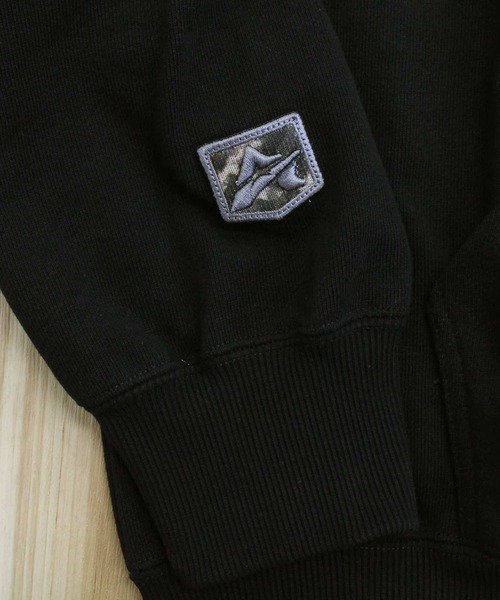 AVIREX（アヴィレックス）の「ZIP UP HOODIE"REAL TREE CAMO"（パーカー・メンズ・ブラック/カモフラージュ・M/XL/L）」の17枚目の写真