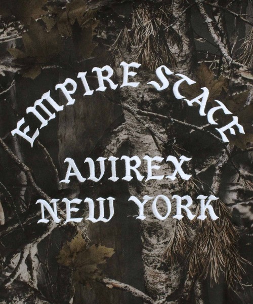 AVIREX（アヴィレックス）の「ZIP UP HOODIE"REAL TREE CAMO"（パーカー・メンズ・ブラック/カモフラージュ・M/XL/L）」の12枚目の写真