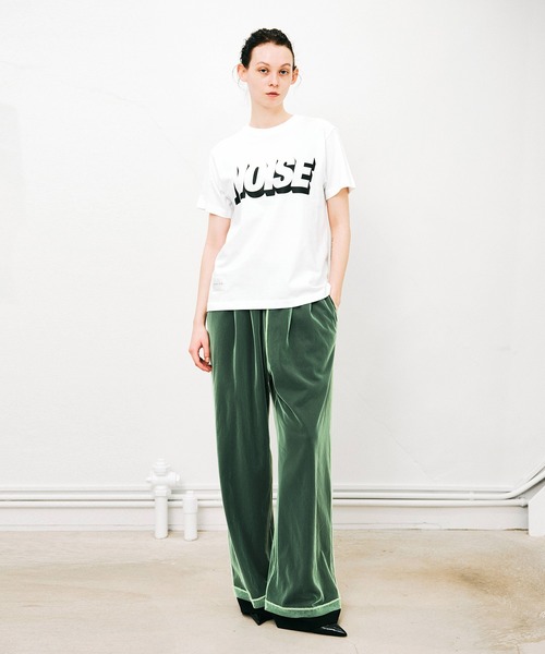NOISE MAKER（ノイズメーカー）の「シャドウロゴTEE（Tシャツ/カットソー・レディース・ブラック/ホワイト・S/XS/M）」の3枚目の写真