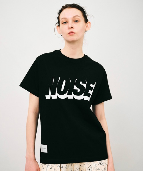 NOISE MAKER（ノイズメーカー）の「シャドウロゴTEE（Tシャツ/カットソー・レディース・ブラック/ホワイト・S/XS/M）」の13枚目の写真