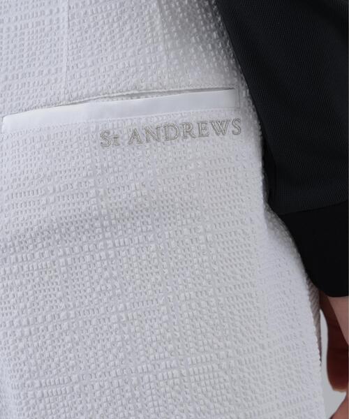 St ANDREWS(セントアンドリュース)の「【St ANDREWS】変形サッカーキュロット(その他パンツ・レディース・ホワイト/ブラック・M/L/S)」の6枚目の写真