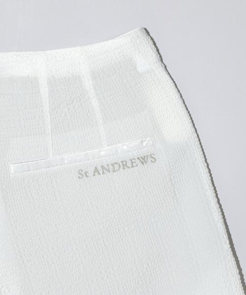 St ANDREWS(セントアンドリュース)の「【St ANDREWS】変形サッカーキュロット(その他パンツ・レディース・ホワイト/ブラック・M/L/S)」の11枚目の写真