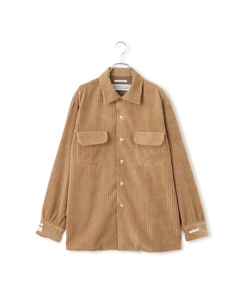 SALON adam et rope'(サロン アダム エ ロペ)の「【COUTURE D'ADAM(クチュール ド アダム)】Corduroy Surf Shirt(シャツ/ブラウス・レディース・キャメル・40)」の14枚目の写真