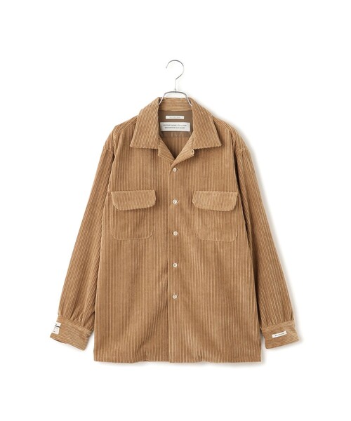 SALON adam et rope'(サロン アダム エ ロペ)の「【COUTURE D'ADAM(クチュール ド アダム)】Corduroy Surf Shirt(シャツ/ブラウス・レディース・キャメル・40)」の13枚目の写真