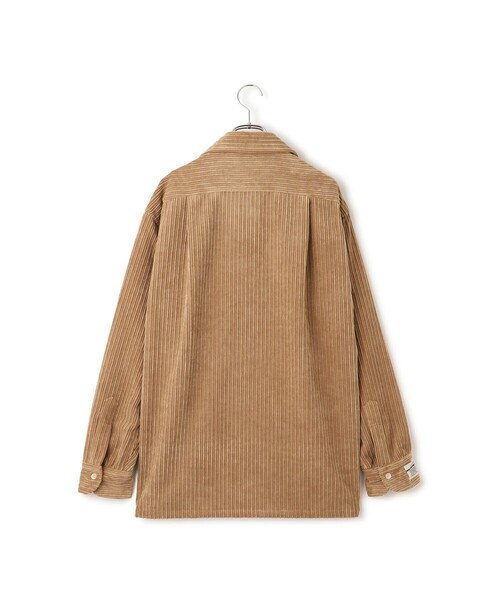 SALON adam et rope'(サロン アダム エ ロペ)の「【COUTURE D'ADAM(クチュール ド アダム)】Corduroy Surf Shirt(シャツ/ブラウス・レディース・キャメル・40)」の10枚目の写真
