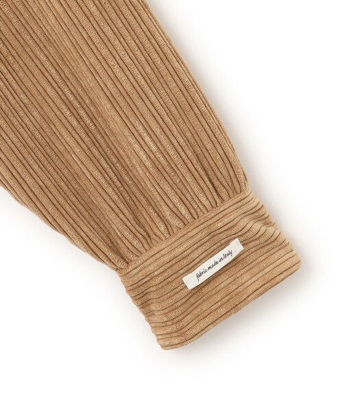 SALON adam et rope'(サロン アダム エ ロペ)の「【COUTURE D'ADAM(クチュール ド アダム)】Corduroy Surf Shirt(シャツ/ブラウス・レディース・キャメル・40)」の7枚目の写真