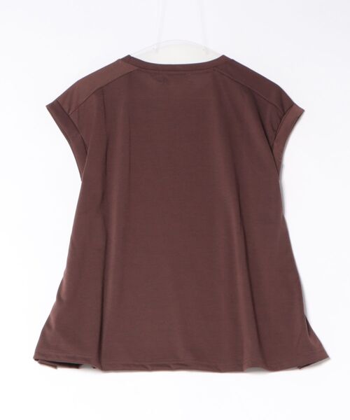 RIKKA FEMME(リッカファム)の「RIKKA FEMME/リッカファム 半袖 Tシャツ フレンチスリーブ 吸水速乾 UVカット RF6S-2101(Tシャツ/カットソー・レディース・オレンジ/ブラウン/カーキ・S/M/M/L)」の22枚目の写真