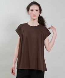 RIKKA FEMME/リッカファム 半袖 Tシャツ フレンチスリーブ 吸水速乾 UVカット RF6S-2101