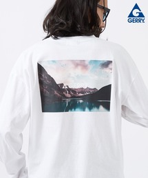 【GERRY】別注 プリント 長袖 Tシャツ