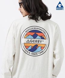 【GERRY】別注 プリント 長袖 Tシャツ