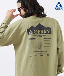 【GERRY】別注 プリント 長袖 Tシャツ