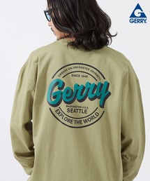 【GERRY】別注 プリント 長袖 Tシャツ