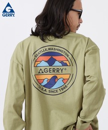 【GERRY】別注 プリント 長袖 Tシャツ