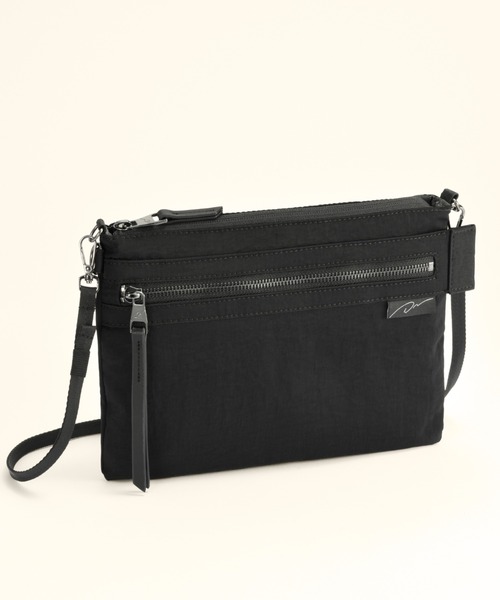 W&.Day/Night(ダブルアンド デイナイト)の「ショルダーバッグ キルッコ コレクション 2L シースルーポケット 19141(ショルダーバッグ・レディース・ブラック/ライトグレー系・FREE)」の12枚目の写真