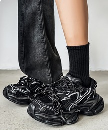 WESTBOY（ウエストボーイ）の「厚底 ボリューム ダッドレースアップスニーカー WO26S3SH18（スニーカー）」