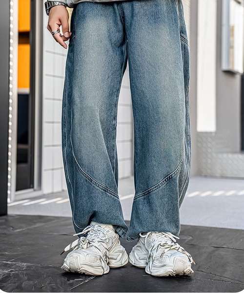 WESTBOY(ウエストボーイ)の「厚底 ボリューム ダッドレースアップスニーカー WO26S3SH18(スニーカー・メンズ・ブラック/ホワイト・41/42/43/44)」の3枚目の写真