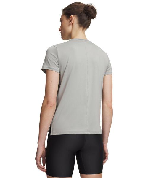 UNDER ARMOUR(アンダーアーマー)の「UAバニッシュ ショートスリーブ Tシャツ(トレーニング/レディース)(Tシャツ/カットソー・レディース・グレー系その他・M/L/XL/S)」の2枚目の写真