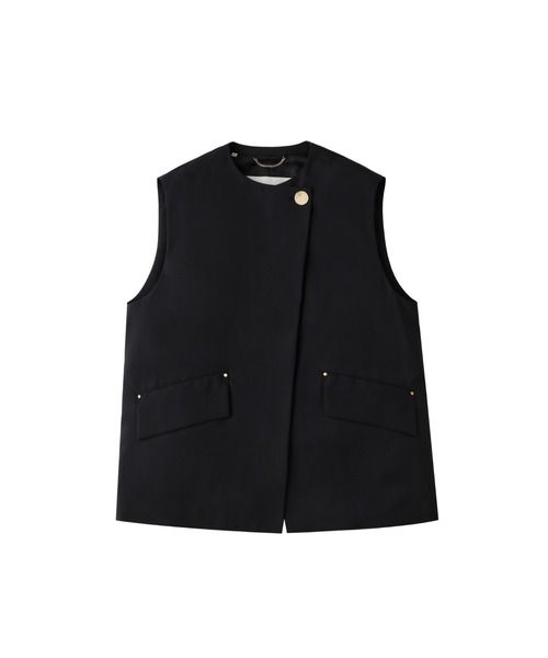 Mackintosh（マッキントッシュ）の「CLIMPY MB（ベスト・レディース・ダークネイビー/ベージュ・6）」の2枚目の写真