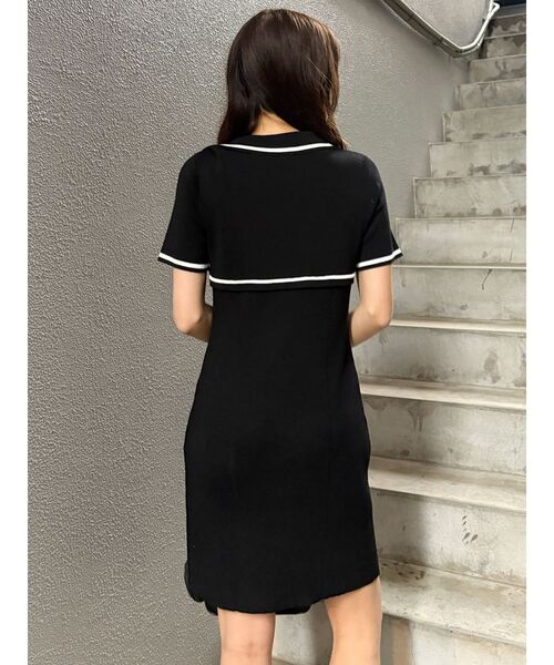 MURUA（ムルーア）の「2wayボレロライクポロワンピース　夏服（ワンピース・レディース・グレー/ブラック・FREE）」の12枚目の写真