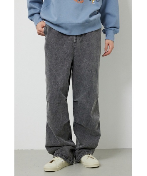 RODEO CROWNS WIDE BOWL（ロデオクラウンズワイドボウル）の「エンボスロゴデニムパンツ（デニムパンツ・メンズ・グレー/ネイビー・MEDIUM/LARGE）」の8枚目の写真