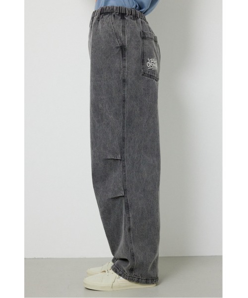 RODEO CROWNS WIDE BOWL（ロデオクラウンズワイドボウル）の「エンボスロゴデニムパンツ（デニムパンツ・メンズ・グレー/ネイビー・MEDIUM/LARGE）」の15枚目の写真