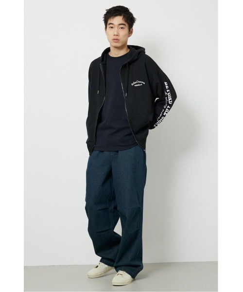 RODEO CROWNS WIDE BOWL（ロデオクラウンズワイドボウル）の「エンボスロゴデニムパンツ（デニムパンツ・メンズ・グレー/ネイビー・MEDIUM/LARGE）」の6枚目の写真