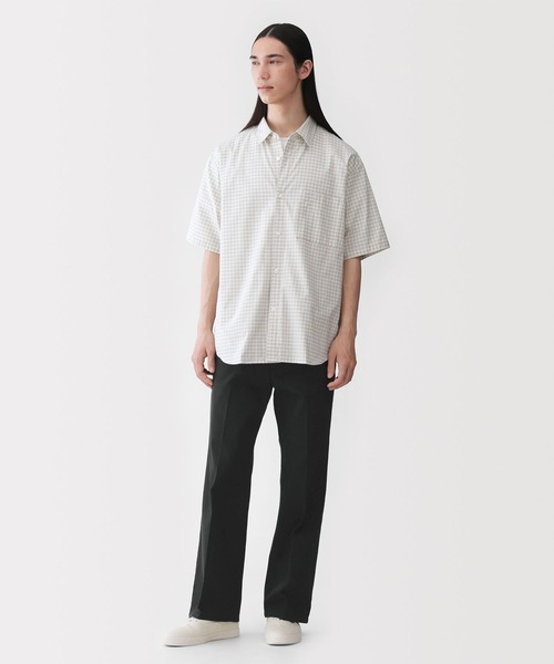 無印良品（ムジルシリョウヒン）の「紳士 ストレッチブーツカットパンツ（その他パンツ・メンズ・ベージュ/ブラック・85/88/73/76/79/82）」の3枚目の写真