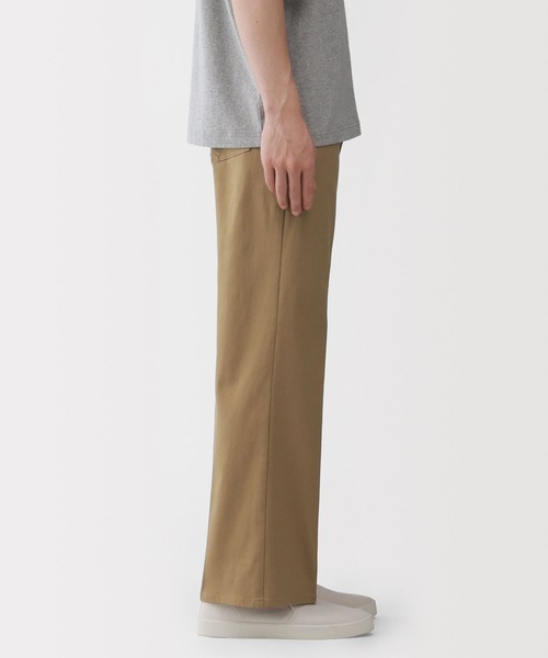 無印良品（ムジルシリョウヒン）の「紳士 ストレッチブーツカットパンツ（その他パンツ・メンズ・ベージュ/ブラック・85/88/73/76/79/82）」の8枚目の写真