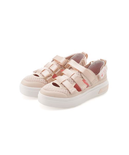 le coq sportif（ルコックスポルティフ）の「【le coq sportif】LA セーヴル PF BLT（サンダル・レディース・ライトピンク・24.5/24/23.5/23）」の2枚目の写真