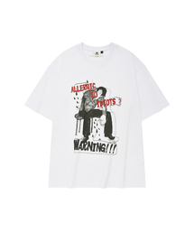 DIZZY WARNING T-SHIRT(WHITE)