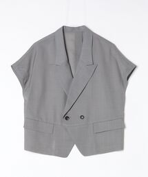 ROBES&CONFECTIONS（ローブスコンフェクションズ）の「Robes & Confections/ローブス&コンフェクションズ/ドライウールボイルＳＳダブルジャケットＷ（テーラードジャケット）」