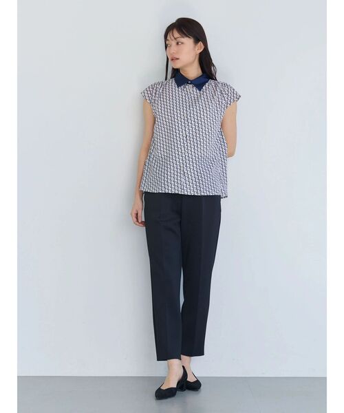 TONAL(トーナル)の「360°ストレッチスリムテーパードパンツ(その他パンツ・レディース・ネイビー/ブラック/オフホワイト・MEDIUM/SMALL/LARGE)」の15枚目の写真