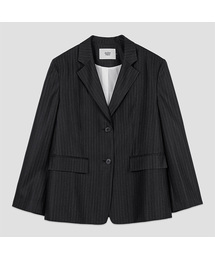STRIPE OVERSIZED JACKET (JK-3064)