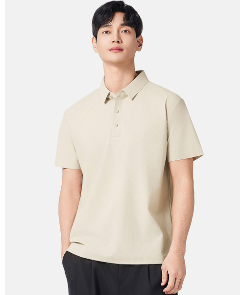 CORALIAN(コラリアン)の「アイスウェーブ ポロTシャツ アイボリー(ポロシャツ・メンズ・その他・M/L/2XL/XL)」の3枚目の写真