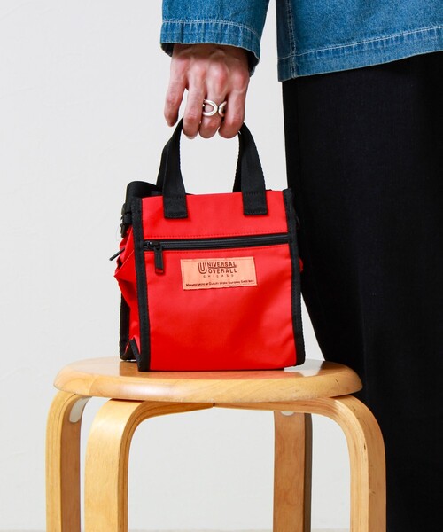 UNIVERSAL OVERALL(ユニバーサルオーバーオール)の「【UNIVERSAL OVERALL】2WAY mini shoulder(ショルダーバッグ・メンズ・レッド/イエロー/ラベンダー/チャコールグレー/オリーブ/ブラック・FREE)」の6枚目の写真