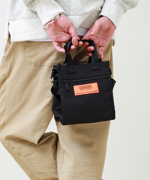 UNIVERSAL OVERALL(ユニバーサルオーバーオール)の「【UNIVERSAL OVERALL】2WAY mini shoulder(ショルダーバッグ・メンズ・レッド/イエロー/ラベンダー/チャコールグレー/オリーブ/ブラック・FREE)」の2枚目の写真
