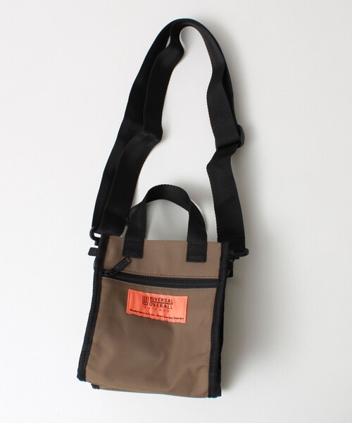 UNIVERSAL OVERALL(ユニバーサルオーバーオール)の「【UNIVERSAL OVERALL】2WAY mini shoulder(ショルダーバッグ・メンズ・レッド/イエロー/ラベンダー/チャコールグレー/オリーブ/ブラック・FREE)」の10枚目の写真