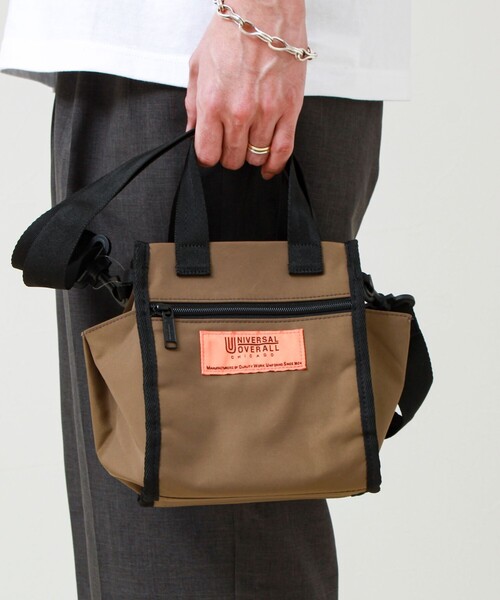 UNIVERSAL OVERALL(ユニバーサルオーバーオール)の「【UNIVERSAL OVERALL】2WAY mini shoulder(ショルダーバッグ・メンズ・レッド/イエロー/ラベンダー/チャコールグレー/オリーブ/ブラック・FREE)」の18枚目の写真