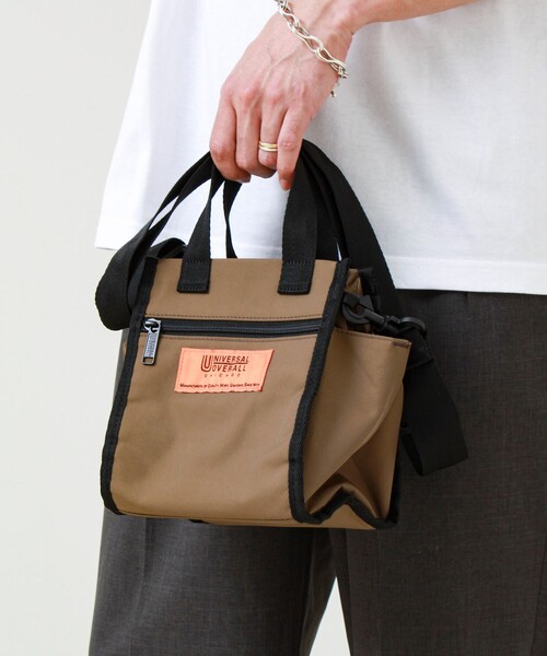 UNIVERSAL OVERALL(ユニバーサルオーバーオール)の「【UNIVERSAL OVERALL】2WAY mini shoulder(ショルダーバッグ・メンズ・レッド/イエロー/ラベンダー/チャコールグレー/オリーブ/ブラック・FREE)」の19枚目の写真