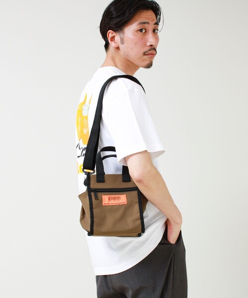 UNIVERSAL OVERALL(ユニバーサルオーバーオール)の「【UNIVERSAL OVERALL】2WAY mini shoulder(ショルダーバッグ・メンズ・レッド/イエロー/ラベンダー/チャコールグレー/オリーブ/ブラック・FREE)」の20枚目の写真
