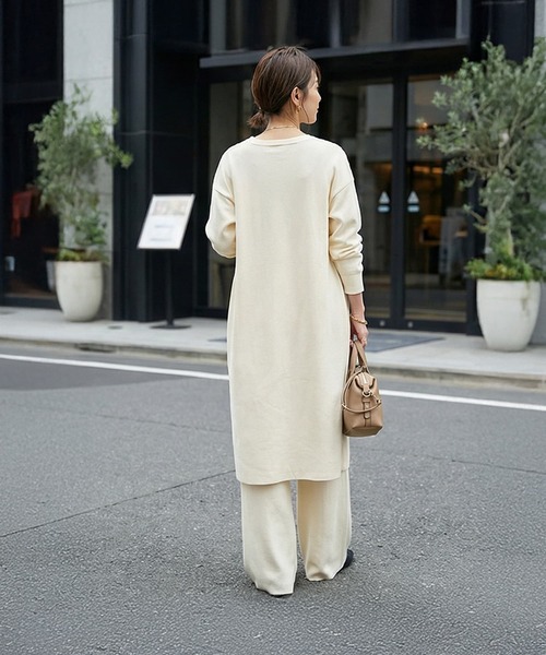 STYLE DELI（スタイルデリ）の「【DELI by】スムースニット３ピースセット（ニット/セーター・レディース・アイボリー/ブラック・FREE）」の21枚目の写真