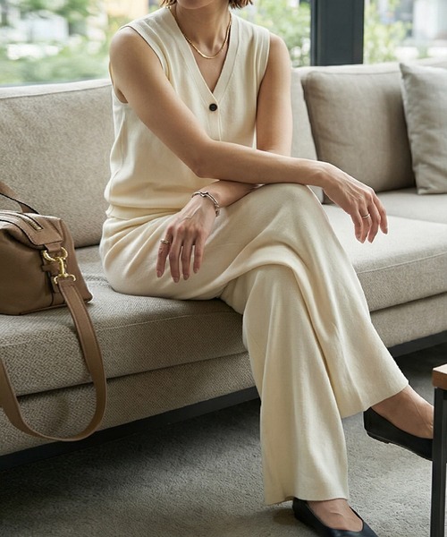 STYLE DELI（スタイルデリ）の「【DELI by】スムースニット３ピースセット（ニット/セーター・レディース・アイボリー/ブラック・FREE）」の22枚目の写真